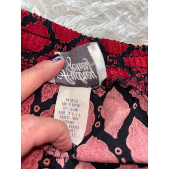 Vintage Audrey Jones Women’s Sz. 1X Soft Waist Pants. Pretty - Picture 8 of 11